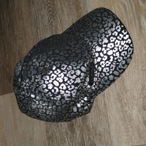 Bebe leopard print cap